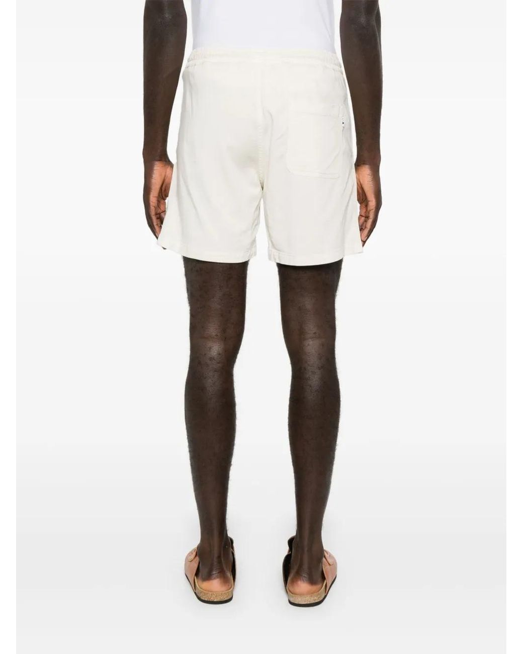 NN07 Natural Gregor Twill Shorts for men