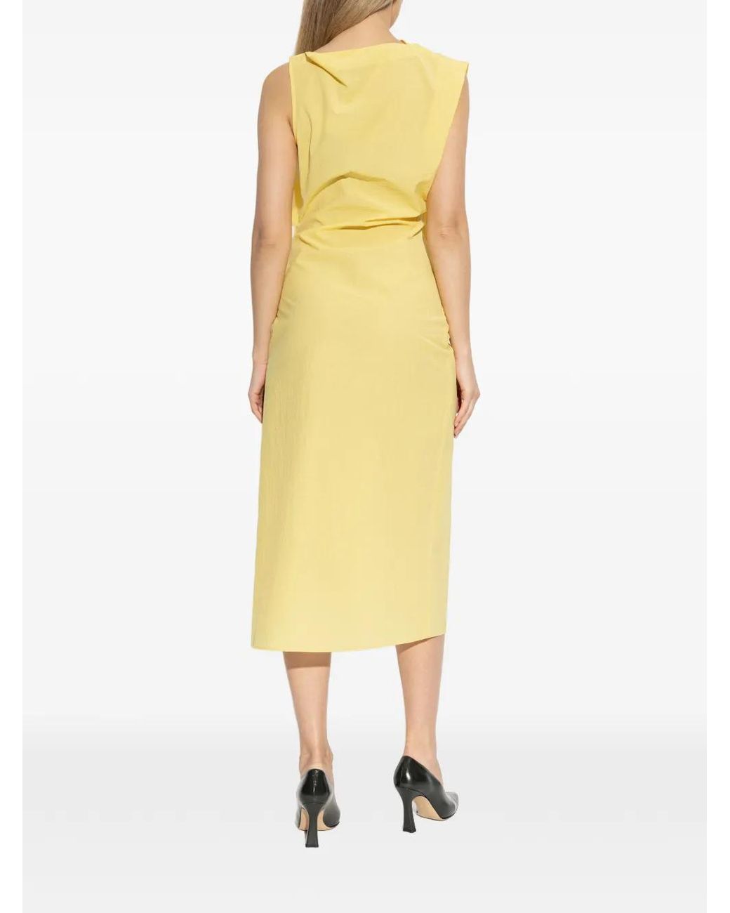 Jacquemus Yellow Sleeveless Dress