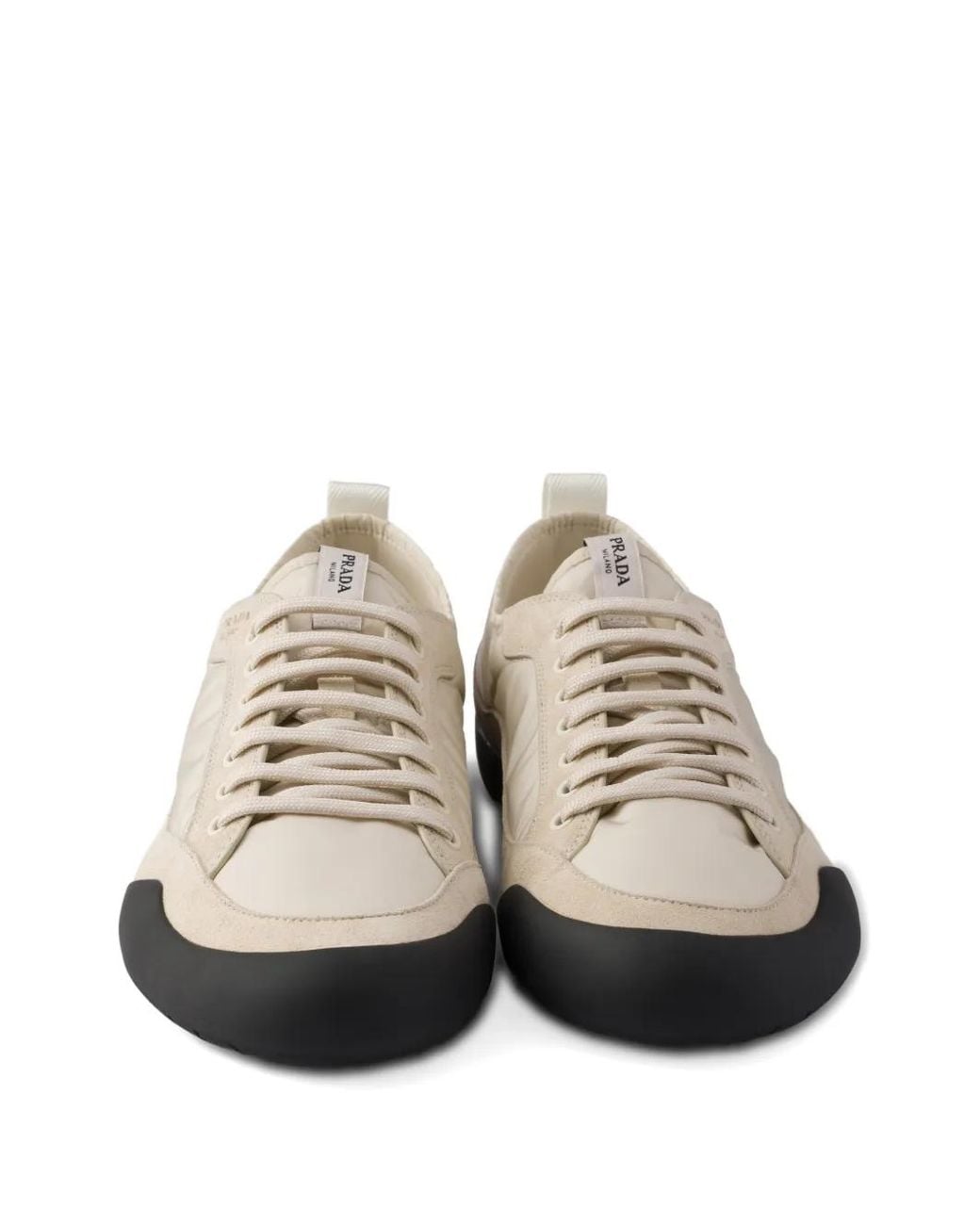 Baskets Speedrock À Lacets Élastiqués Prada pour homme en coloris White
