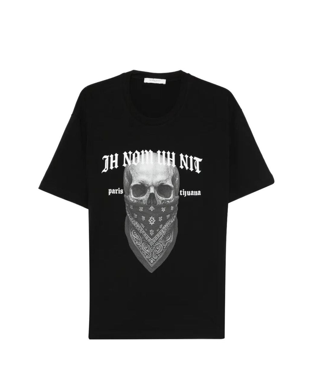 Ih Nom Uh Nit Black Skull 20 T-Shirt for men