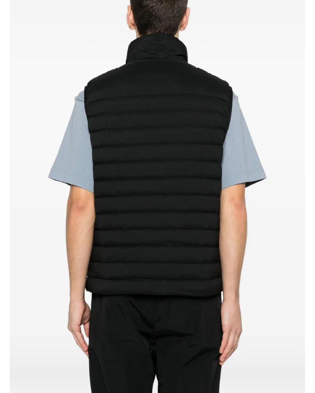 Stone Island Black Jackets for men