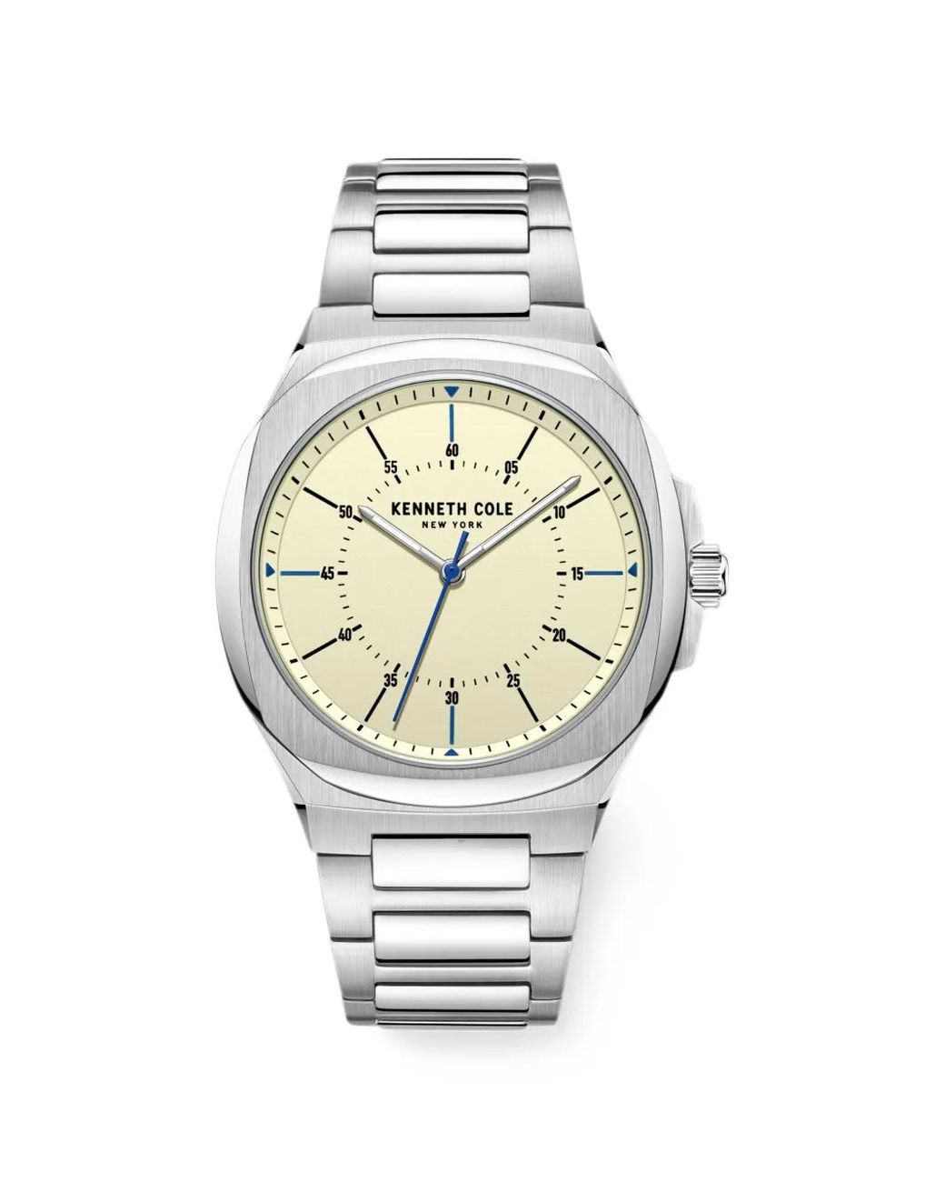 Kenneth Cole Metallic Montre Cushion Case Mm for men