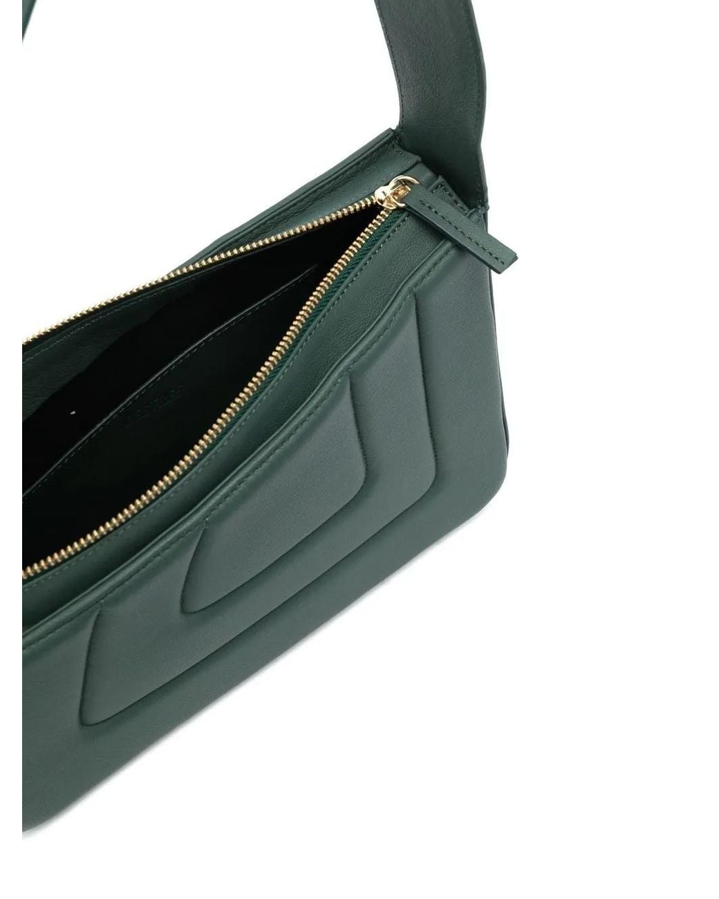 Borsa A Spalla Albert Medium di D'Estree in Green