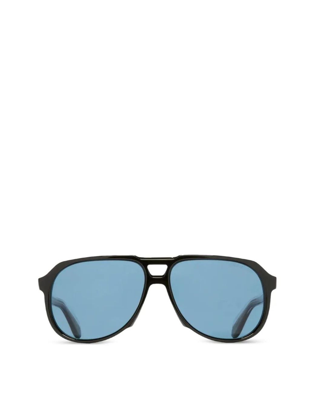 Cutler & Gross Blue Pilot-Frame Sunglasses