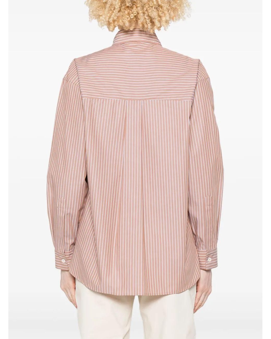 Pinko Pink Striped Shirt