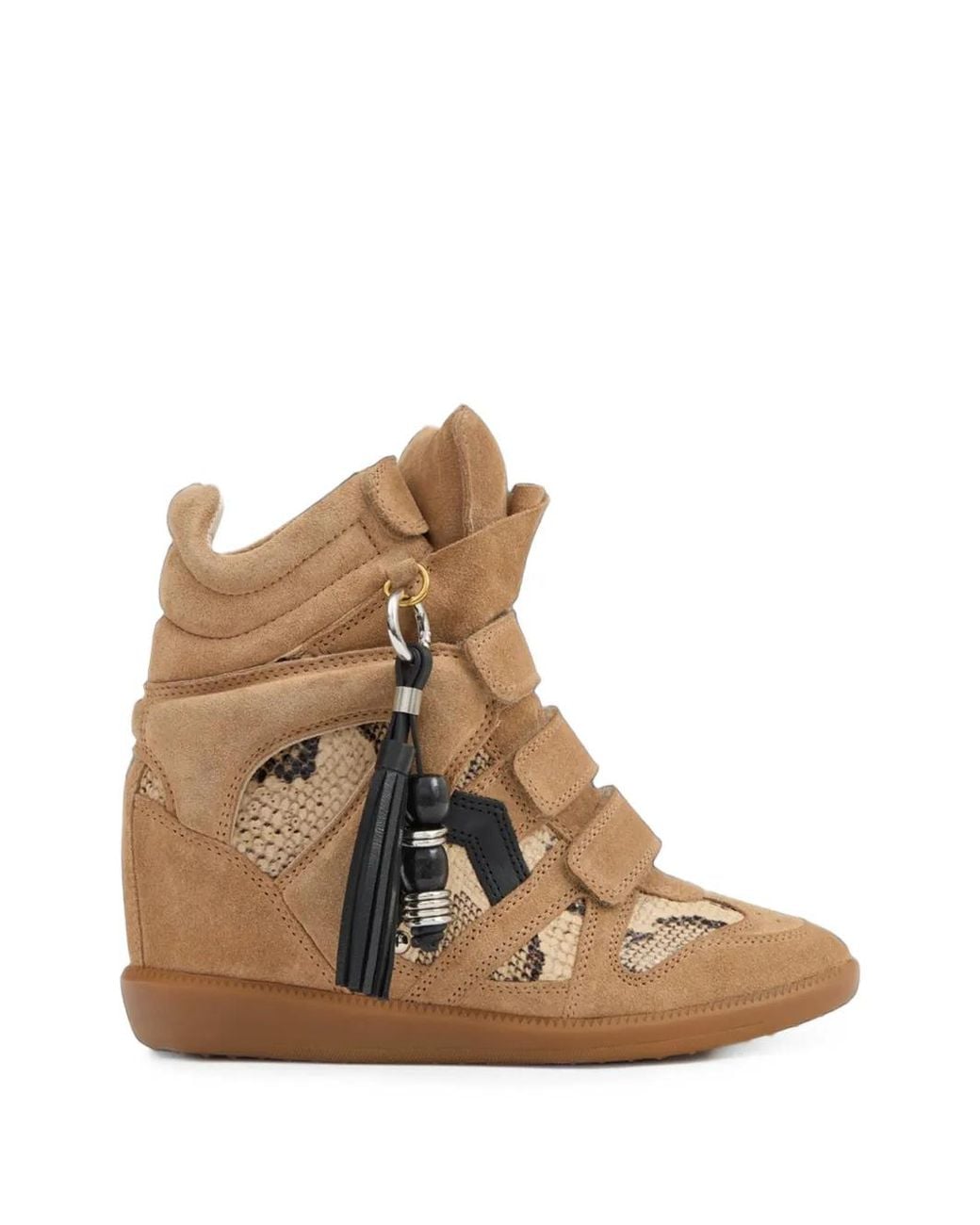 Isabel Marant Brown Bekett Ring Sneakers