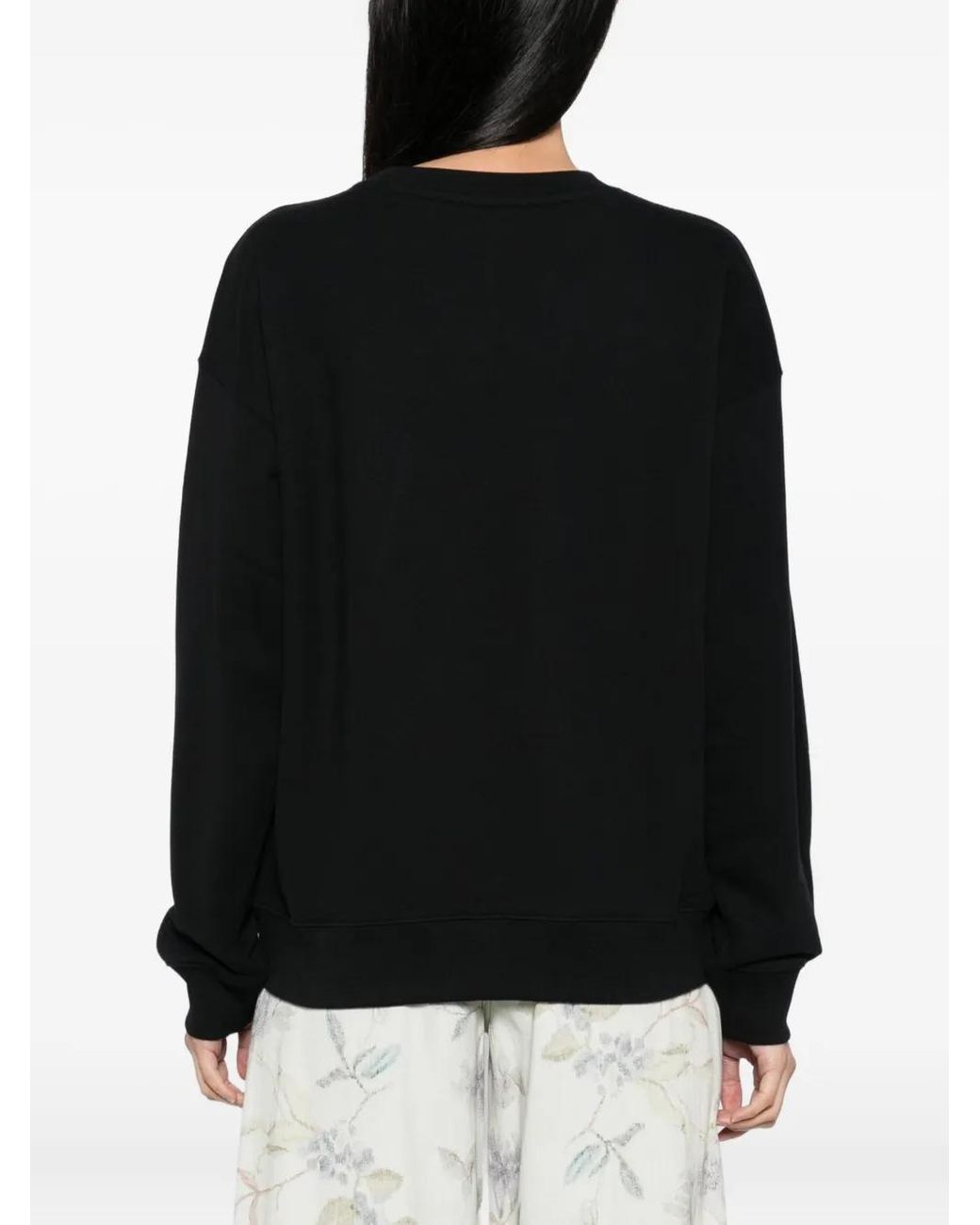 Maison Kitsuné Black Baby Fox Patch Sweatshirt