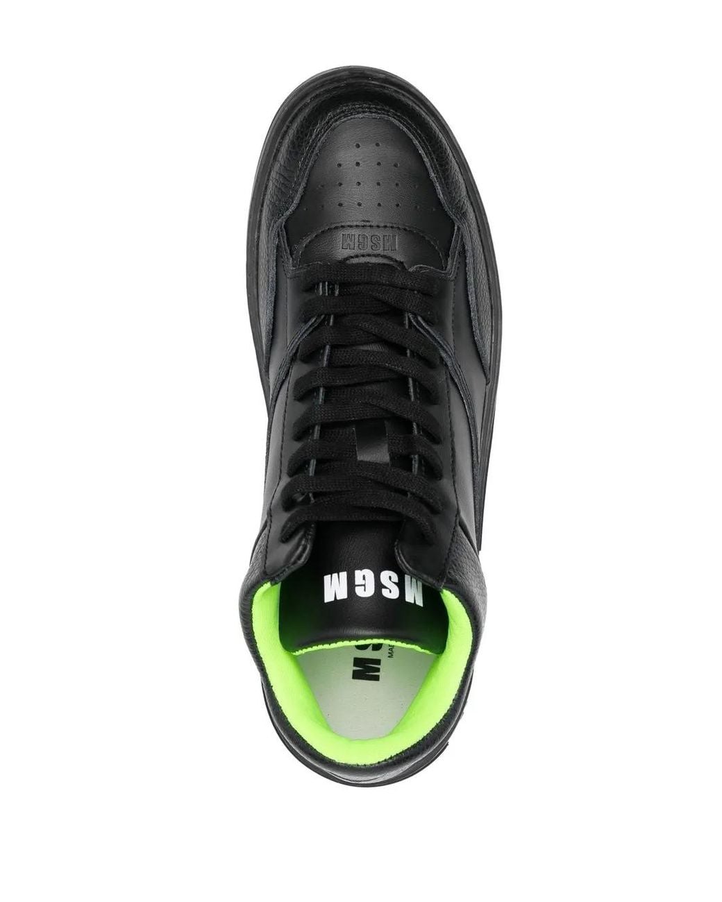 MSGM High-Top-Sneakers Mit Logo in Black für Herren