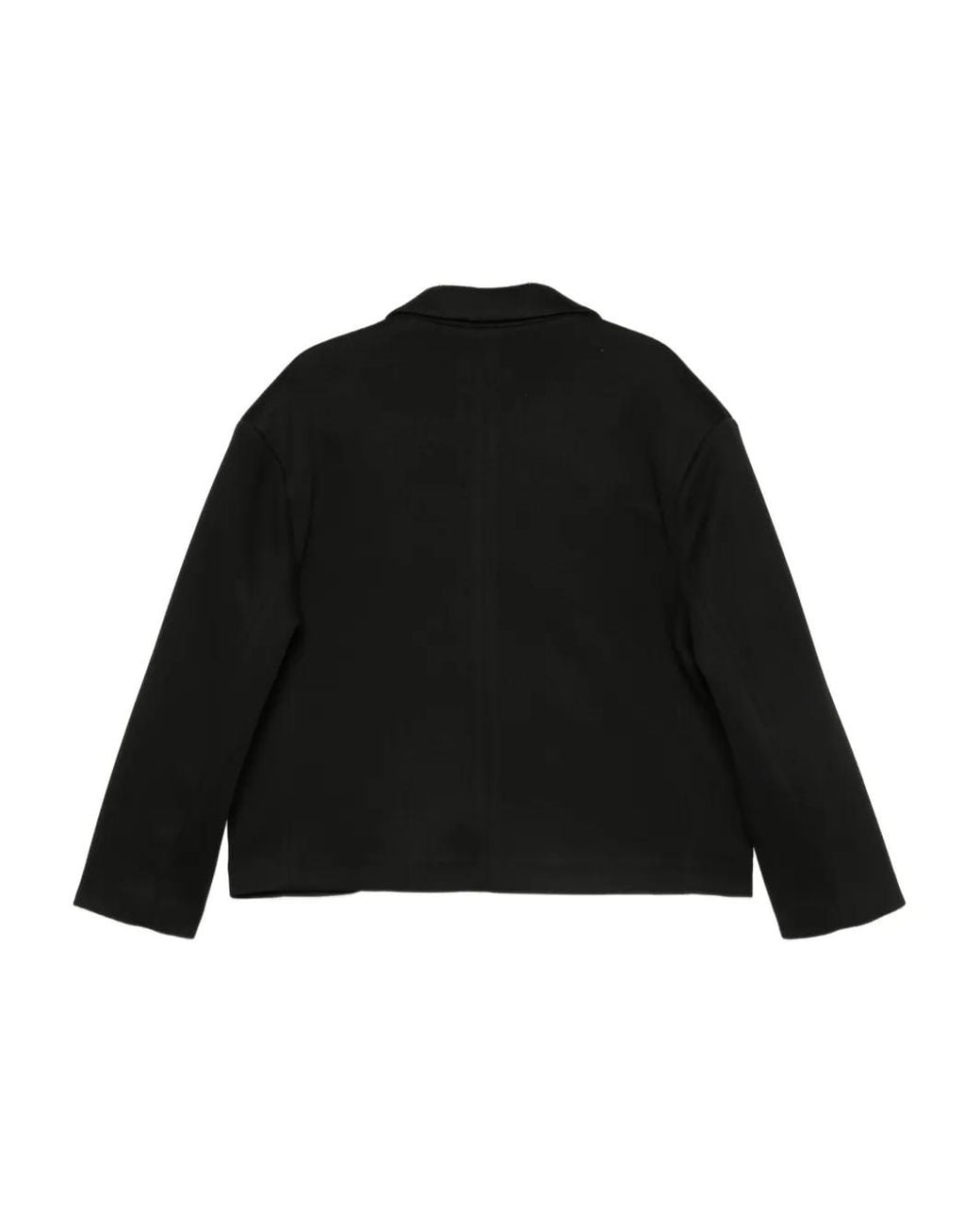 ..,merci Black Single-Button Blazer