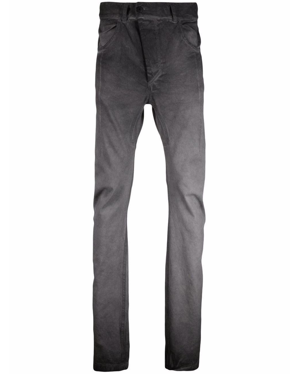 Boris Bidjan Saberi 11 Denim Skinny Faded Jeans in Grey (Gray) for Men ...