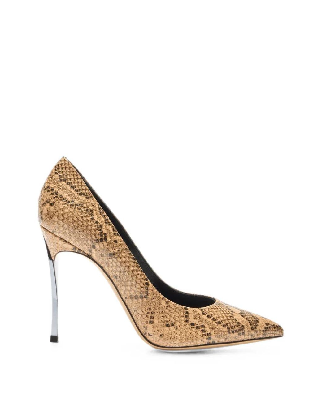 Casadei White Blade Basilisco Pumps