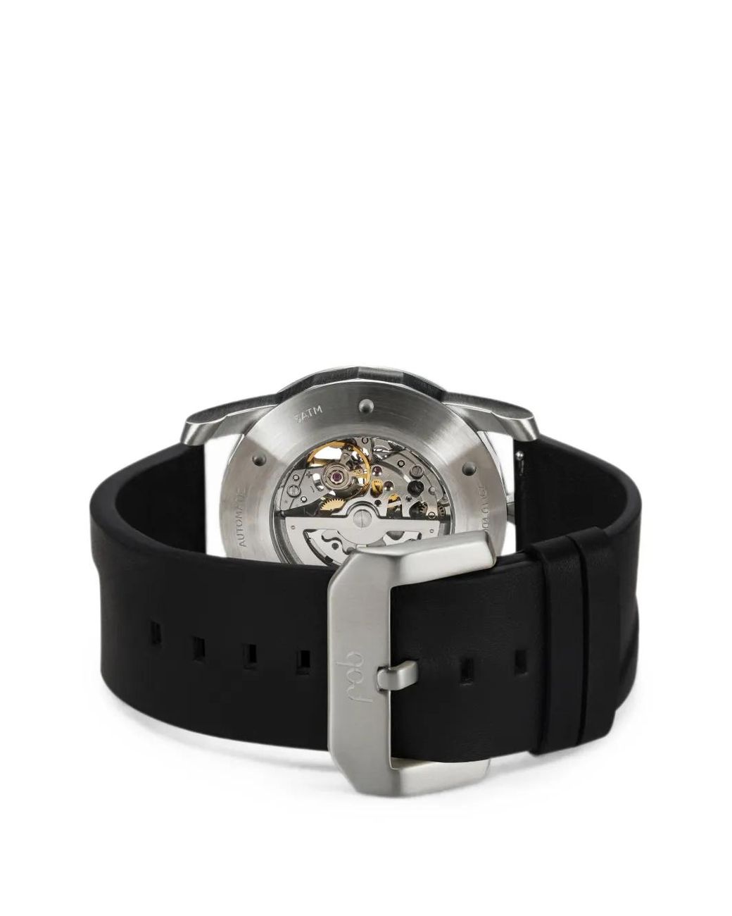 Fob Paris Gray R413 Skeleton 41Mm Watch