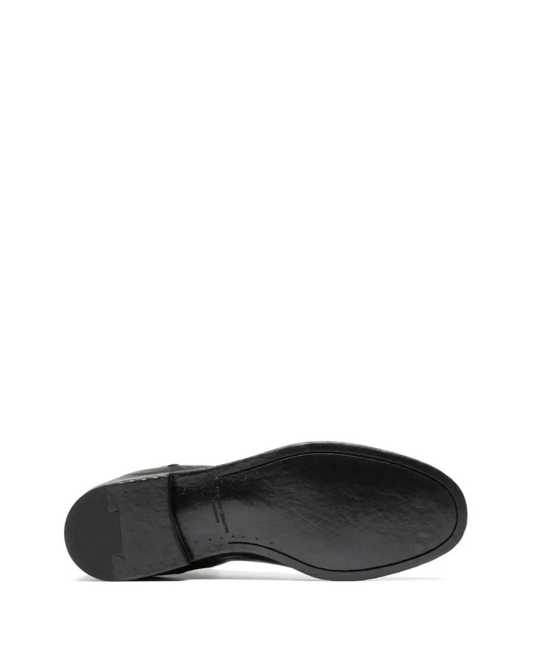 Officine Creative Black Vanderbilt Leather Boots for men