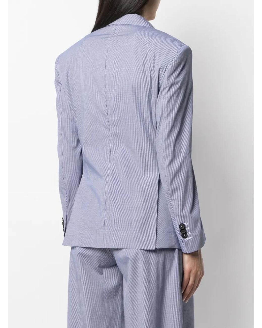 DSquared² Blue Single-breasted Blazer Jacket