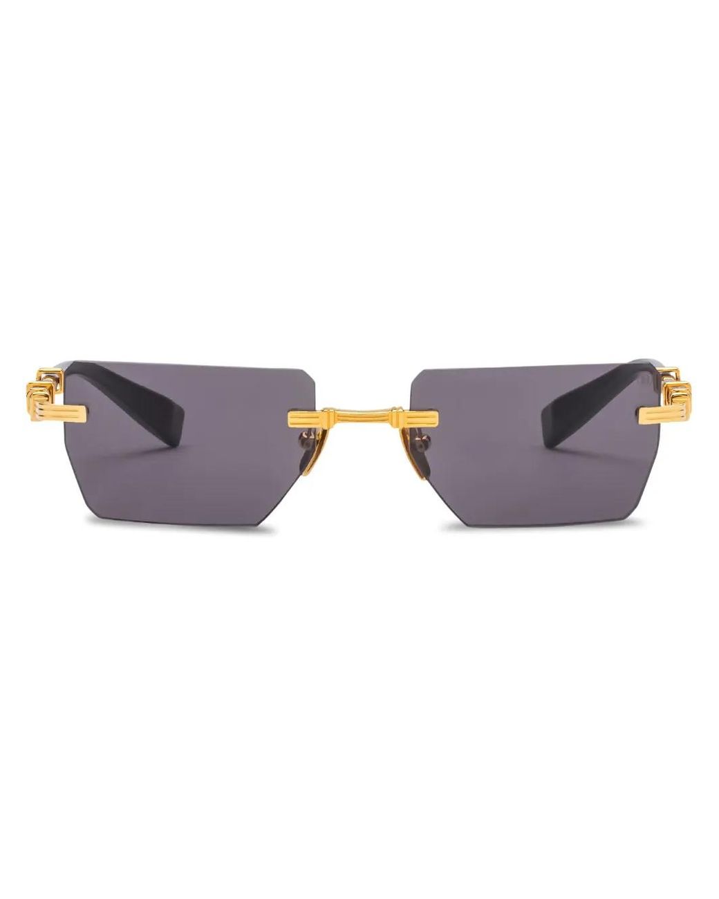 Balmain Metallic 'Pierre' Sunglasses