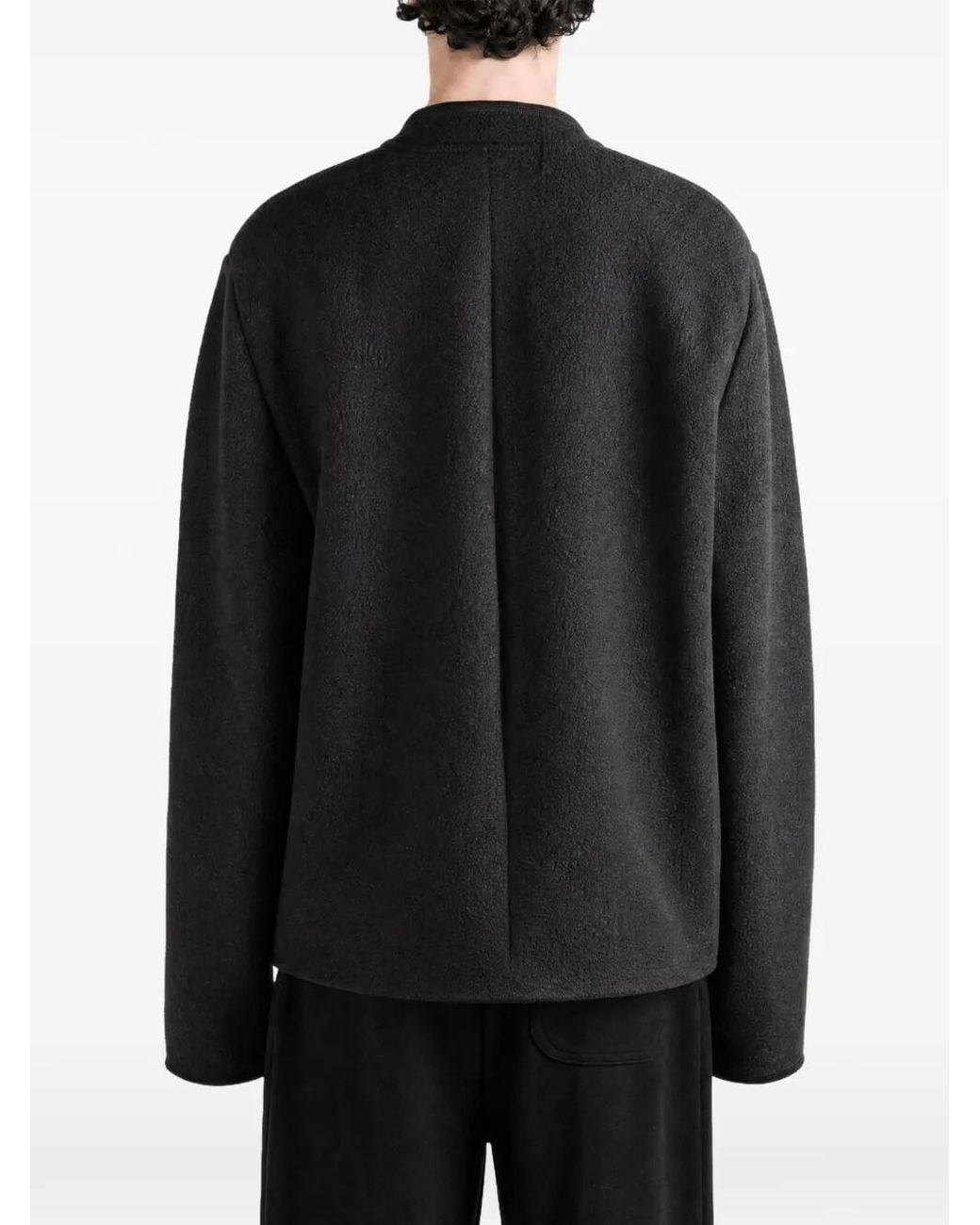 Veste Walker Sans Col Rier en coloris Black