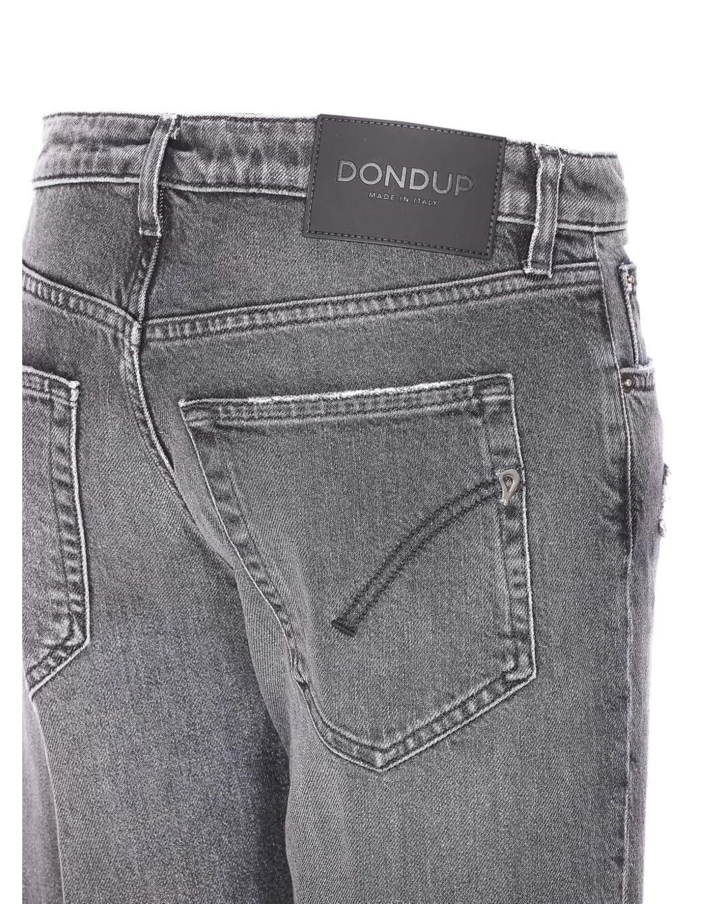 Dondup Gray Coco Five-Pocket Jeans