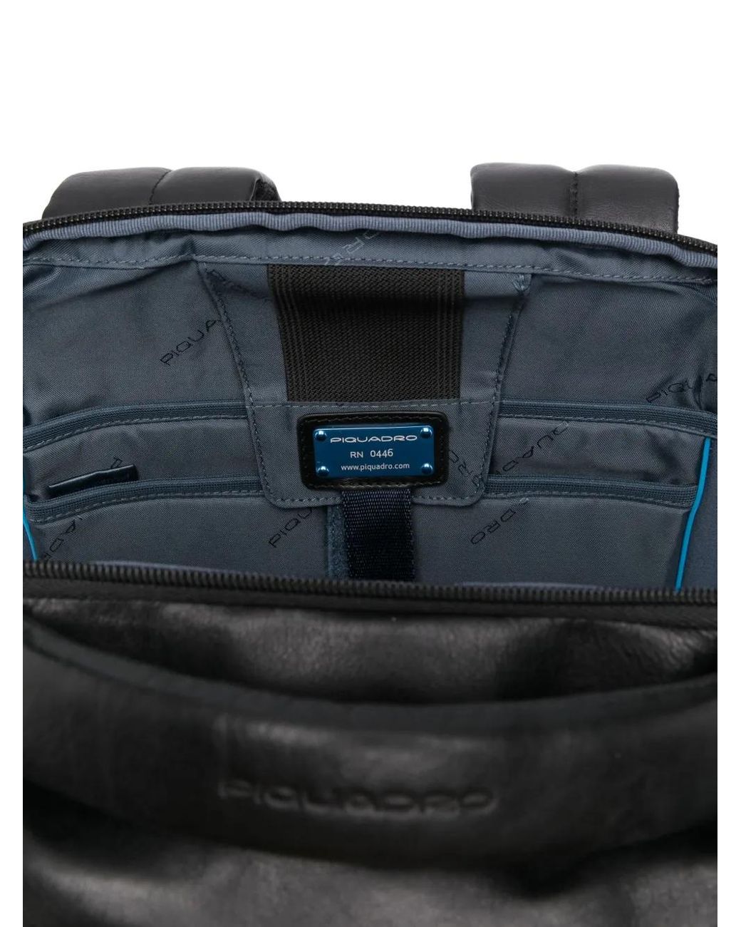 Piquadro Zip-Pocket Backpack in Black for Men | Lyst display picture 3