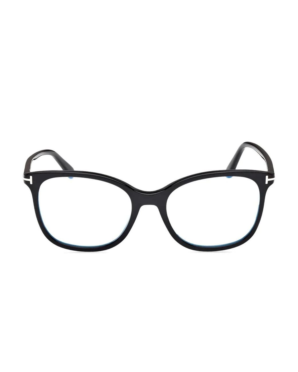 Tom Ford Brown Round-Frame Glasses