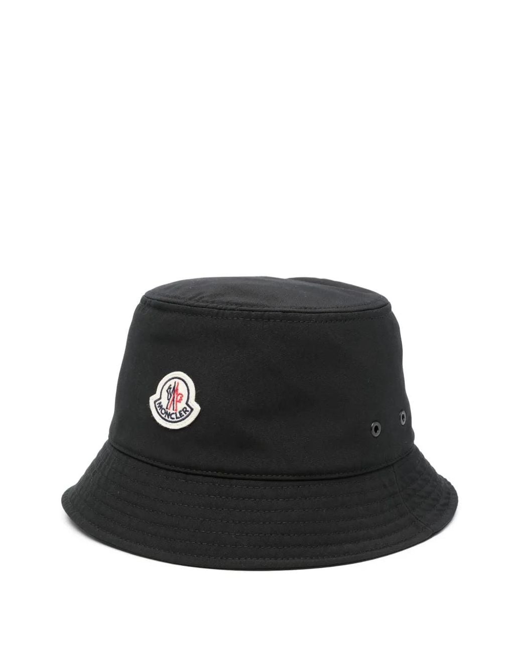 Moncler Black Baumwollschaufelhut