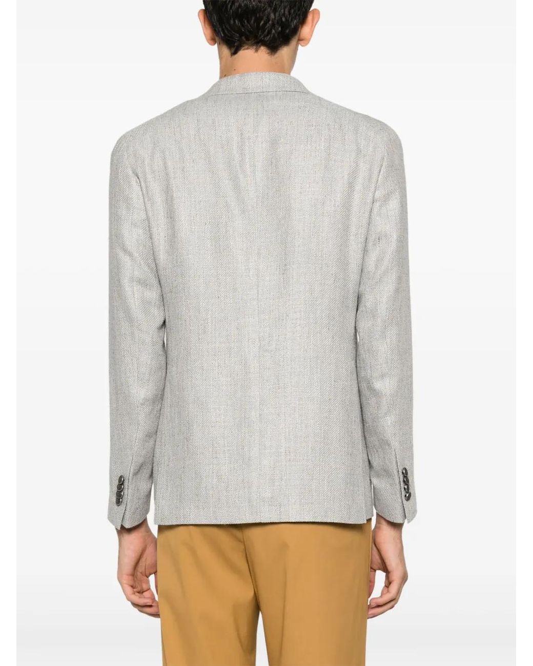 Tagliatore Gray Montecarlo Jacket for men