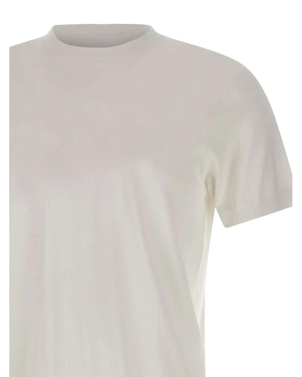 Diktat White Short Sleeve T-Shirt for men