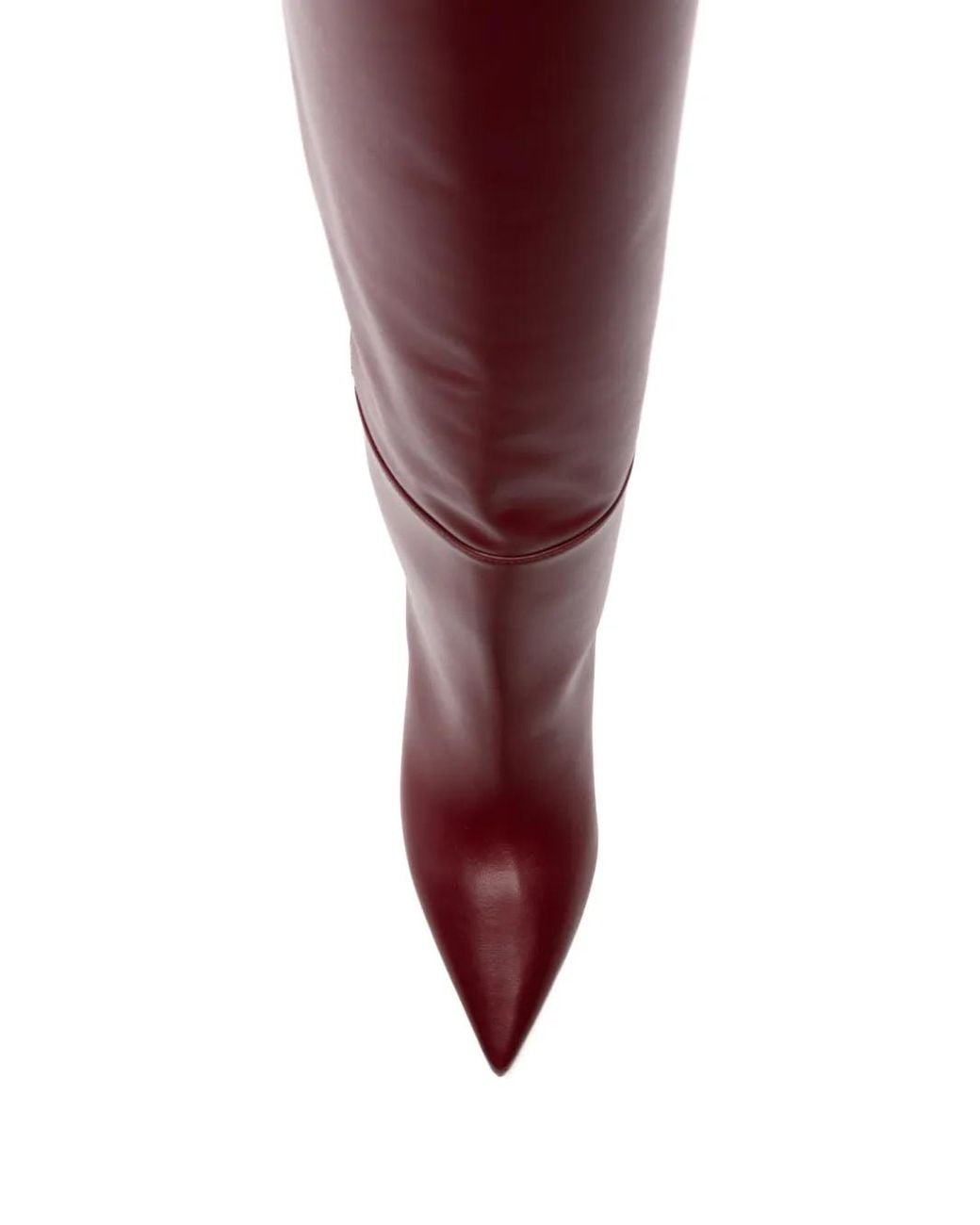 Jimmy Choo Red Alizze Knee Boots 85
