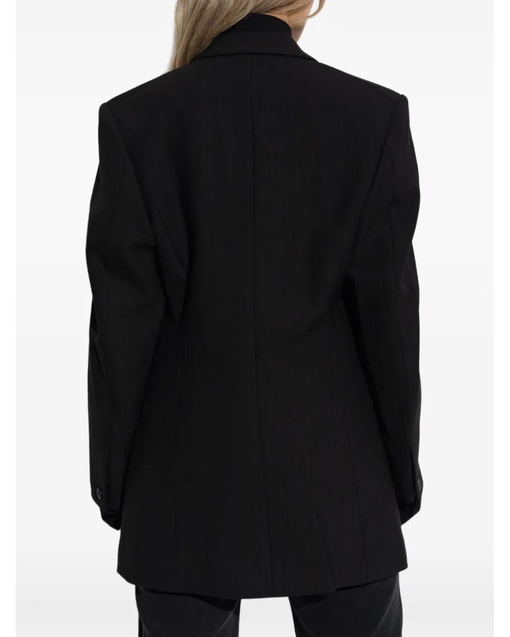 Rag & Bone Black Single-Breasted Blazer