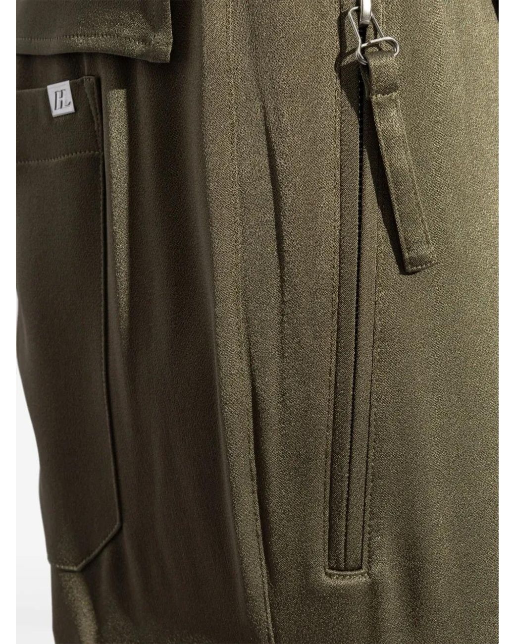 Helmut Lang Green Trousers