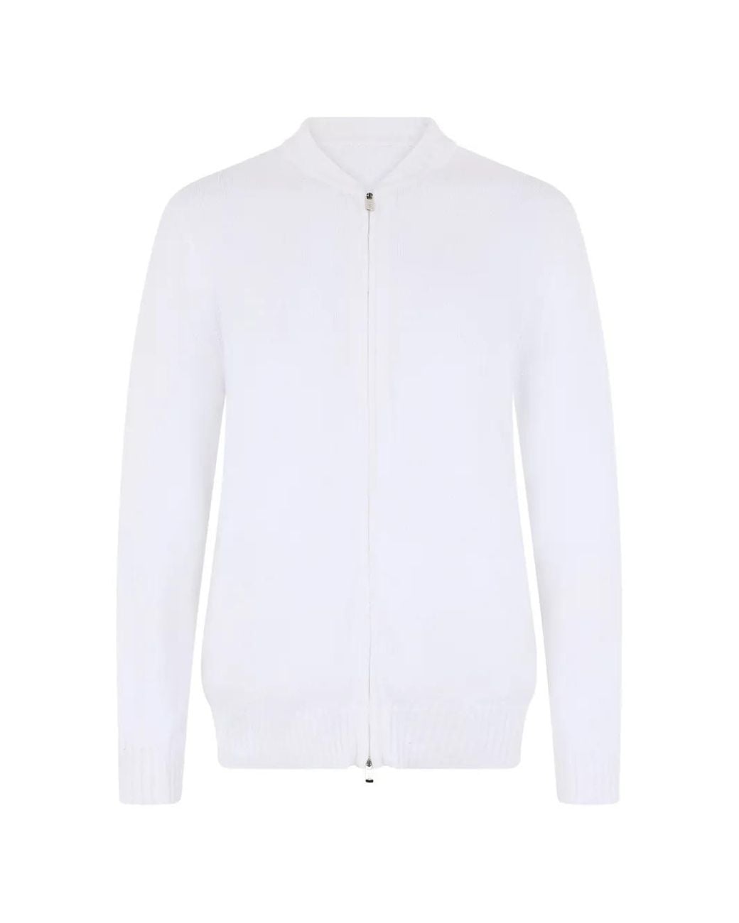Fedeli Vest Met Rits in het White voor heren