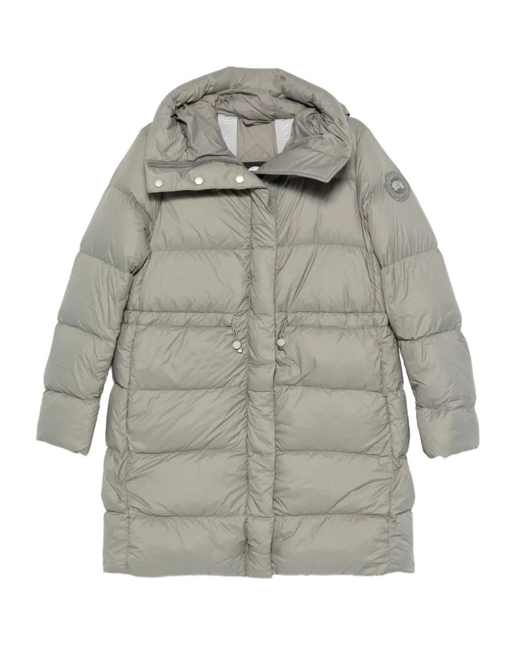 Canada Goose Gray Montgomery Hooded Padded Coat