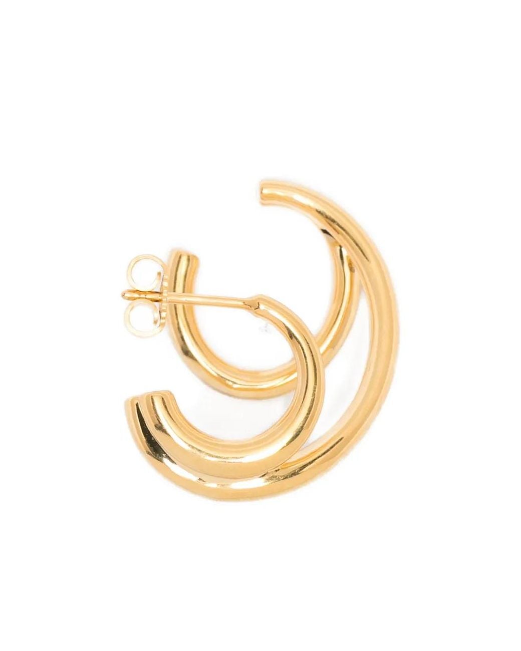 Charlotte Chesnais Metallic Triplet Hoop Earring
