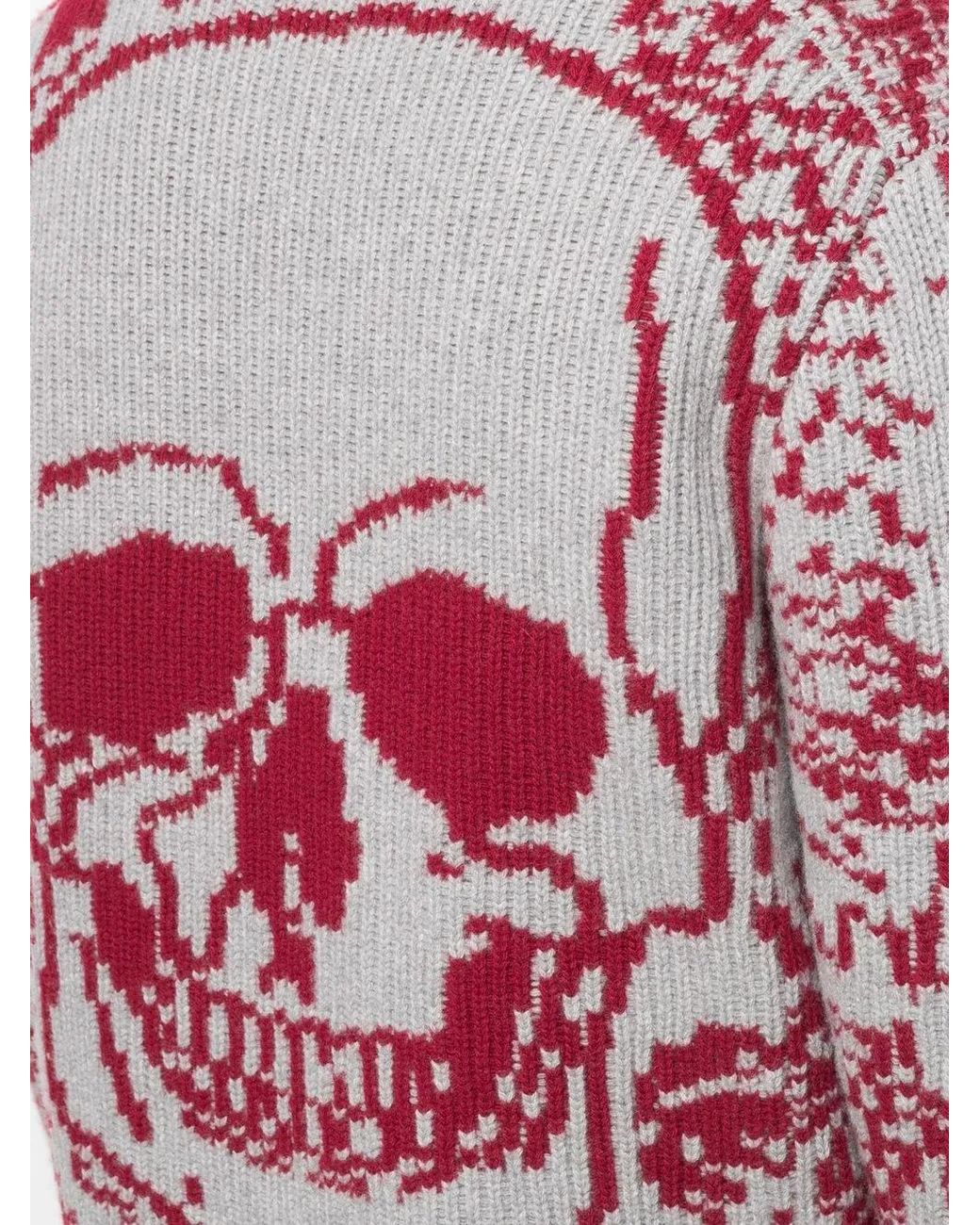 Philipp Plein Red Cardigan for men