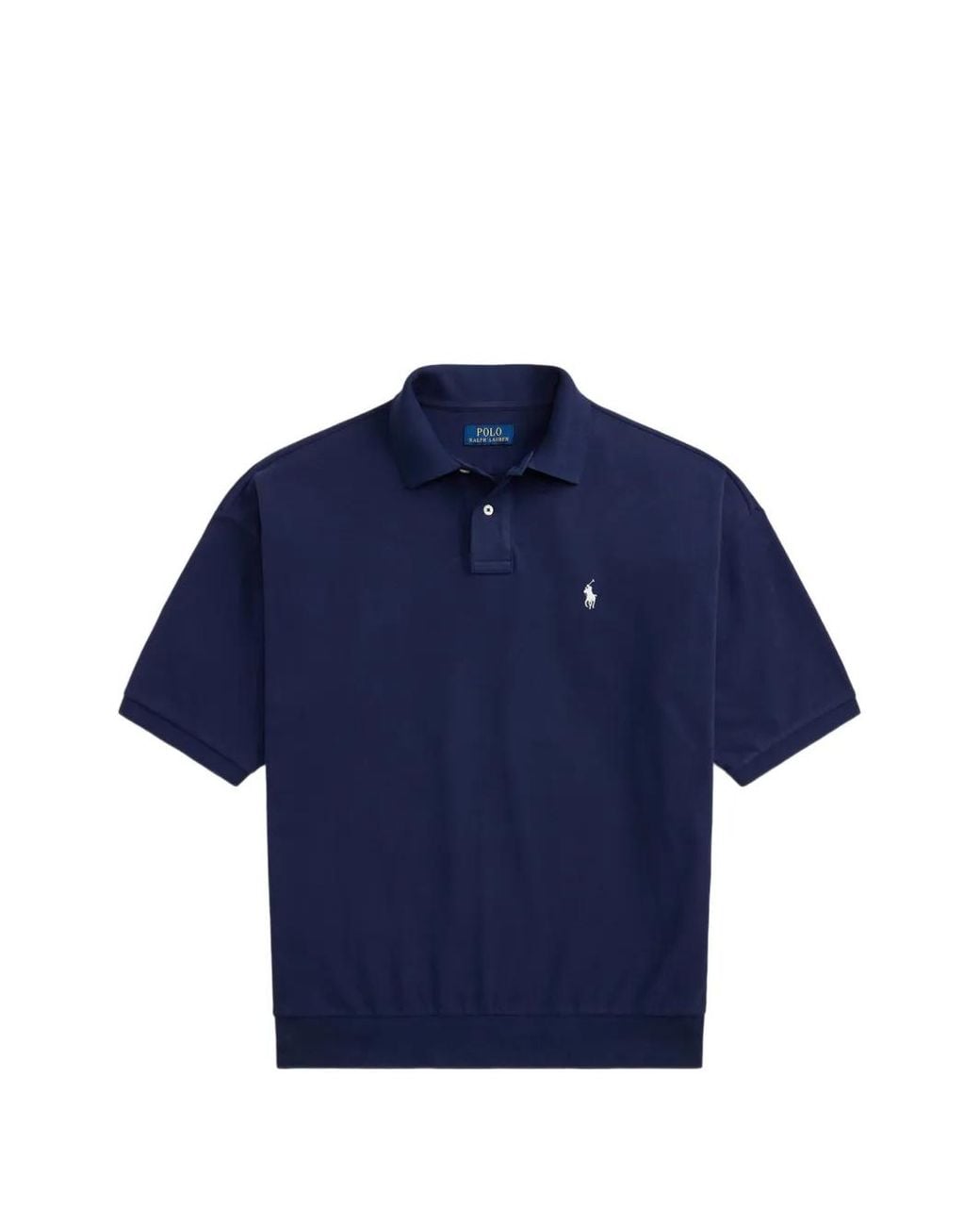 Polo Ralph Lauren Blue 100% Cotton Polo Shirt for men