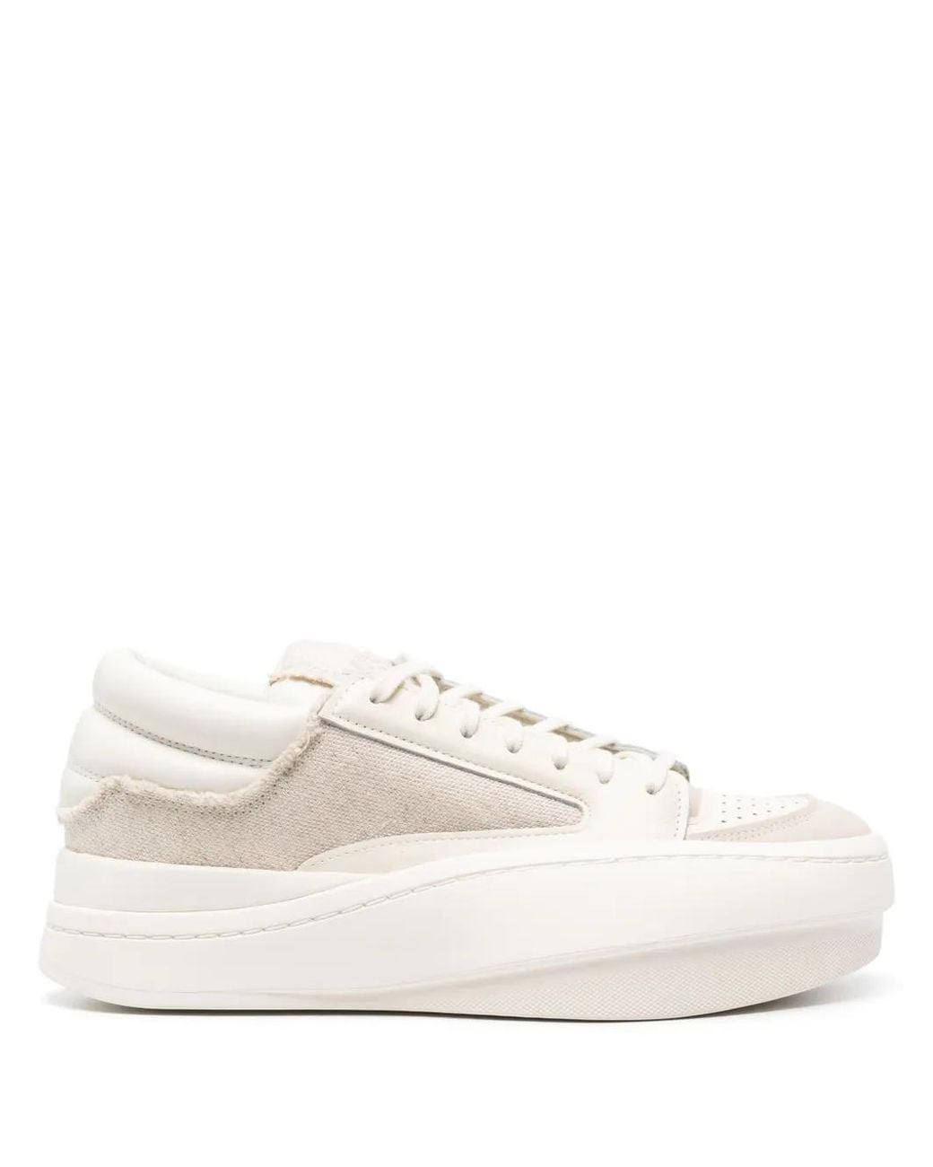 Y-3 White Centennial Sneakers