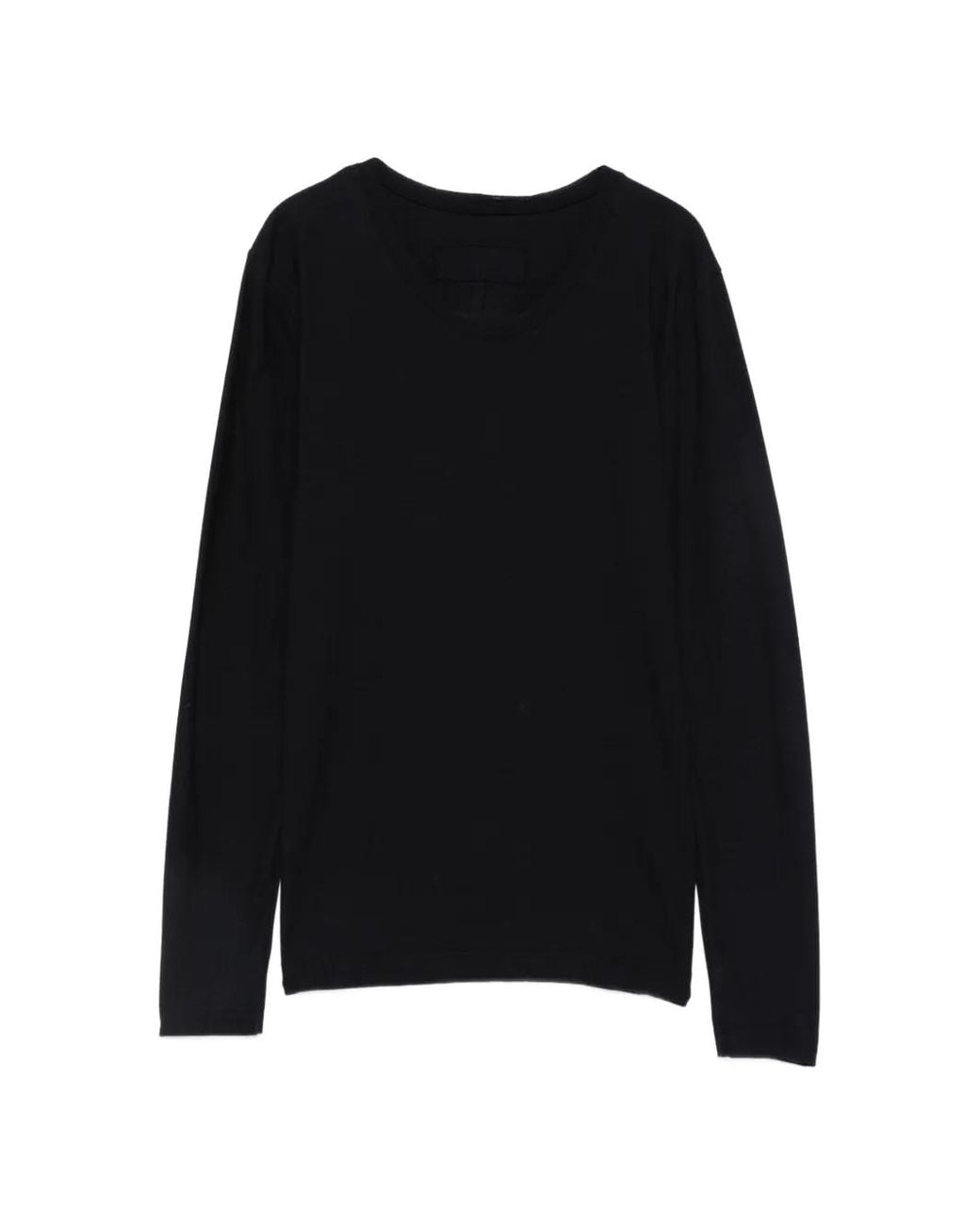 Private 0204 Black Long-Sleeve Top
