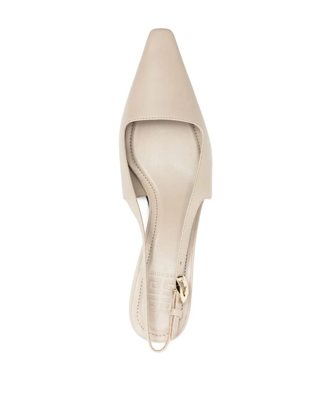 Givenchy Natural G-Cube Slingback Pumps