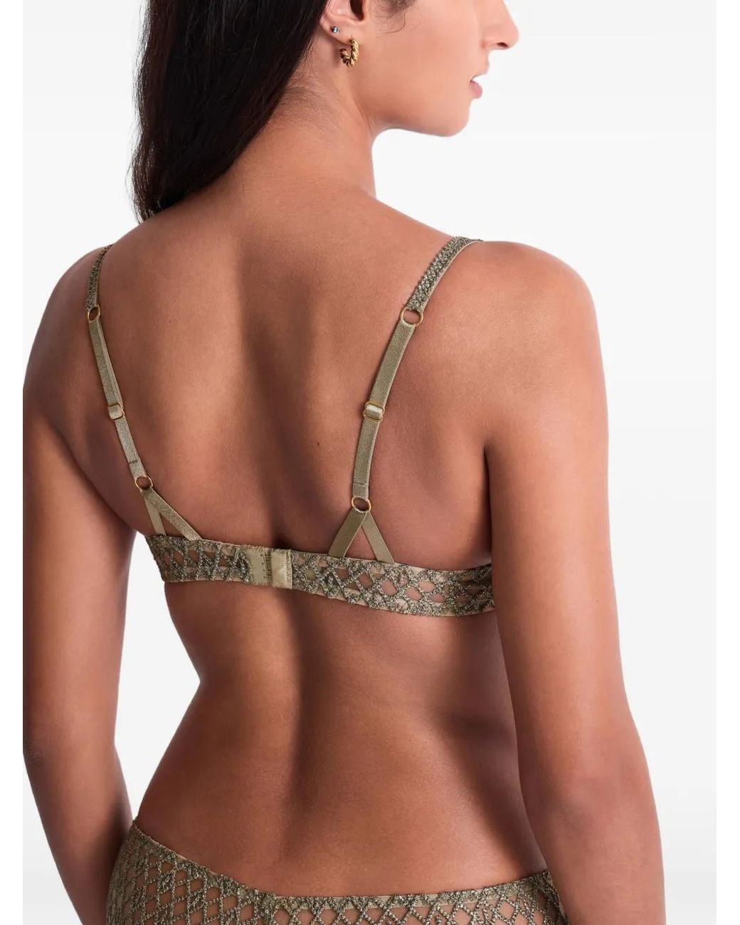 Aubade Natural Stardust Dream Embroidered Push-Up Bra