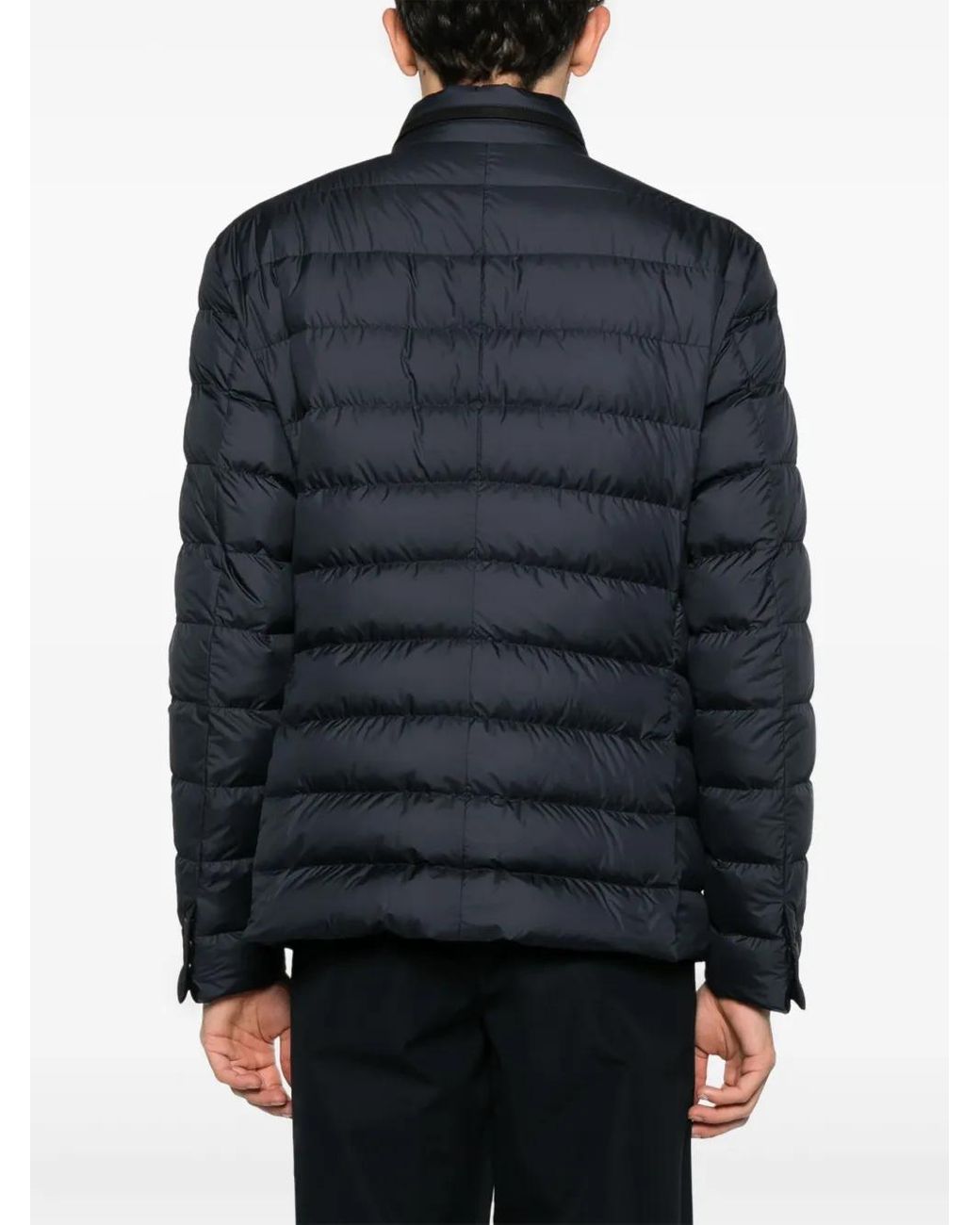 Moncler Blue Carrelet Jacket for men