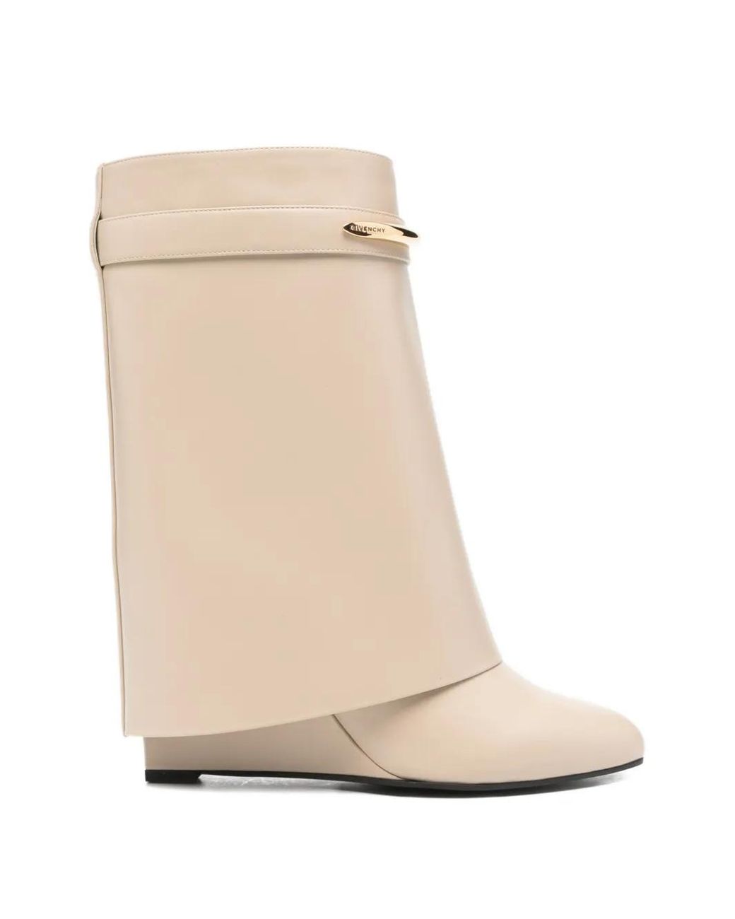 Givenchy White Shark Pinch Ankle Boots