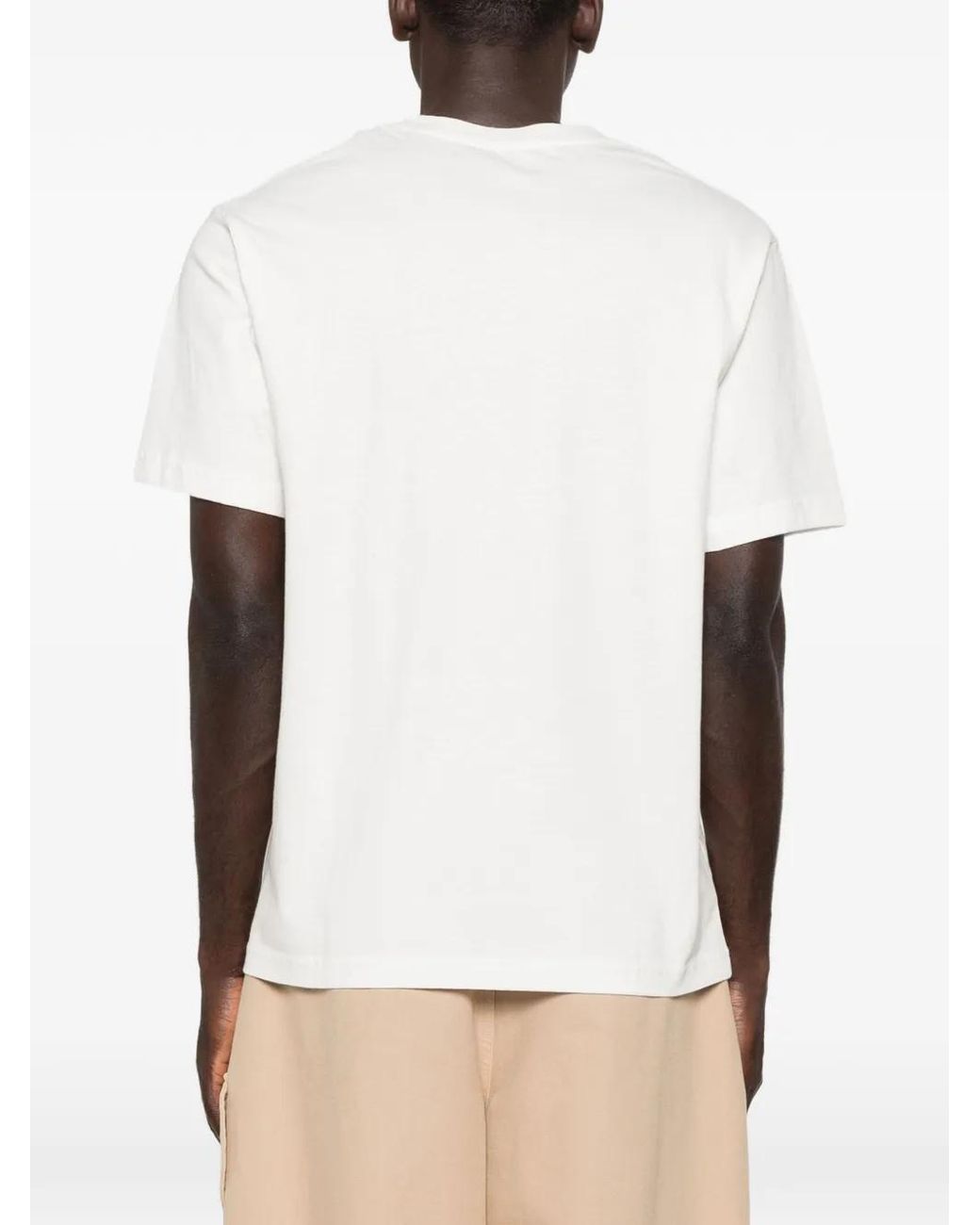 KENZO White Signature Classic T-Shirt for men