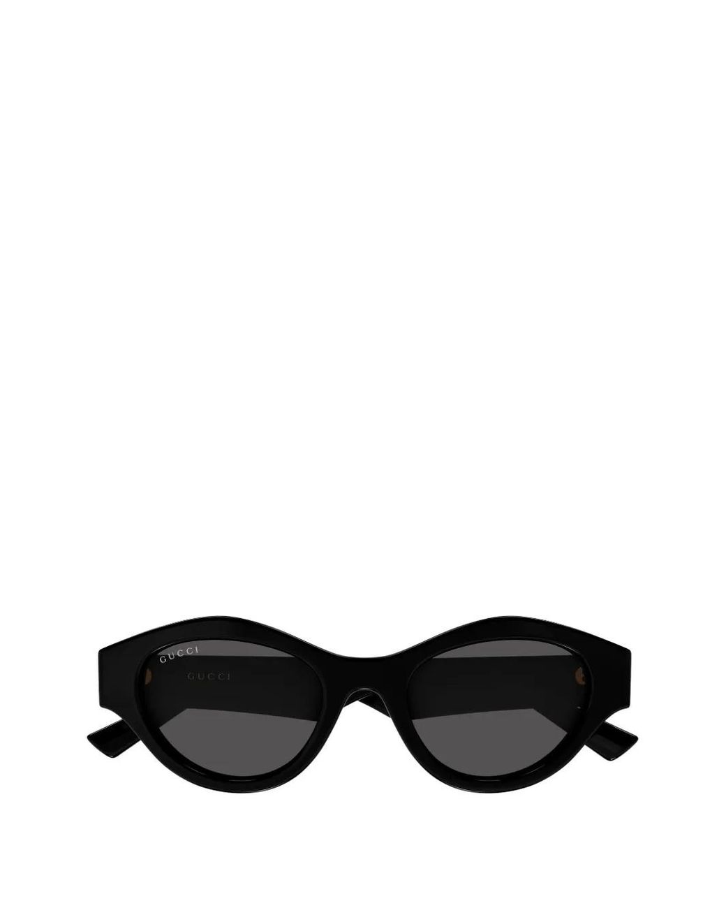 Gucci Black Geometric-Frame Sunglasses