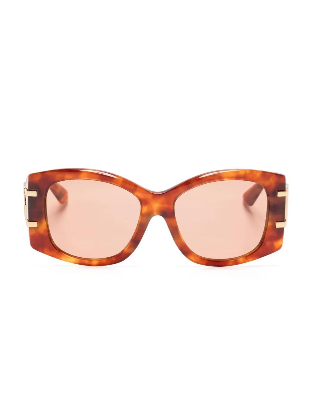 Dolce & Gabbana Pink Square-Frame Sunglasses