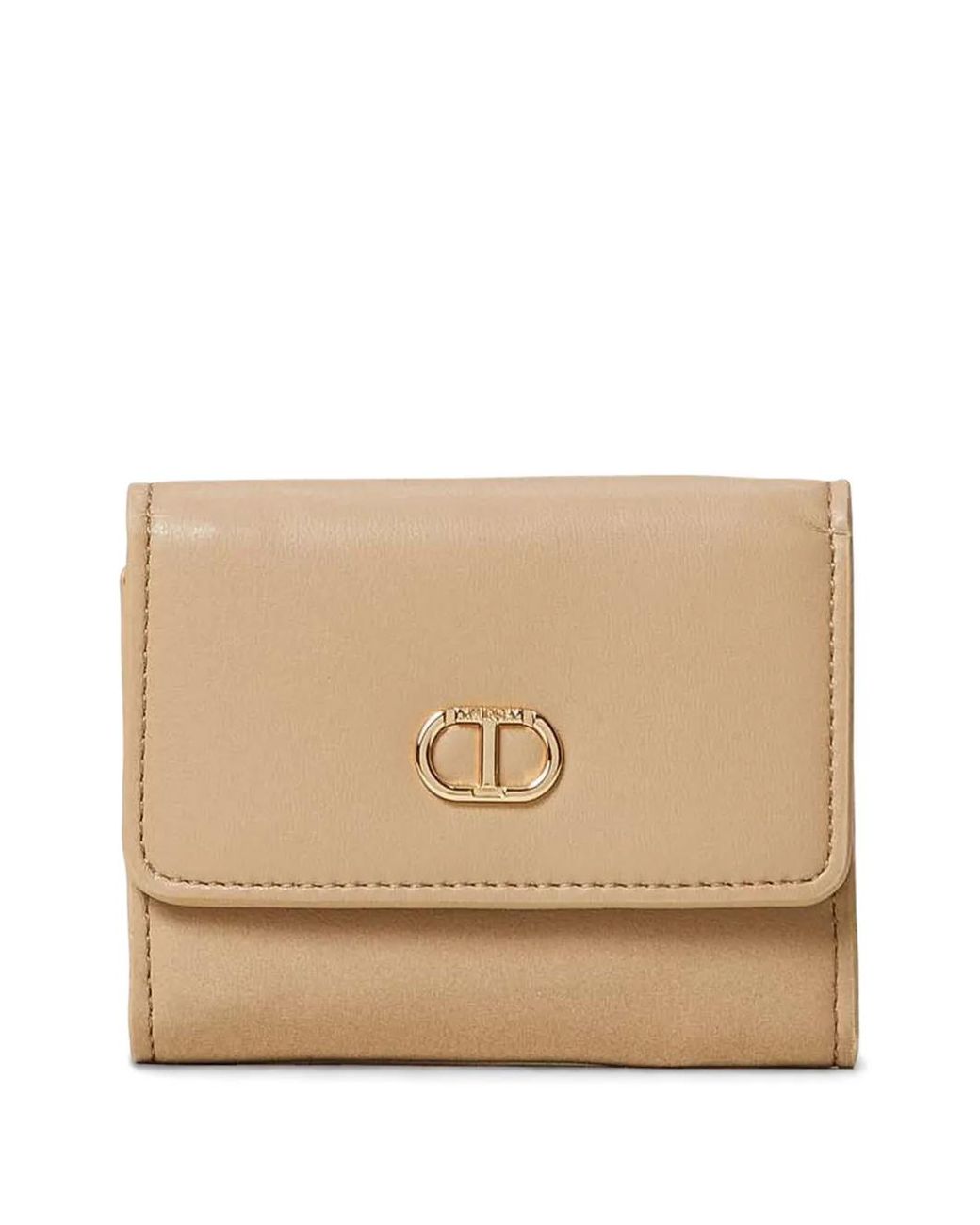 Twinset Natural Compact Wallet