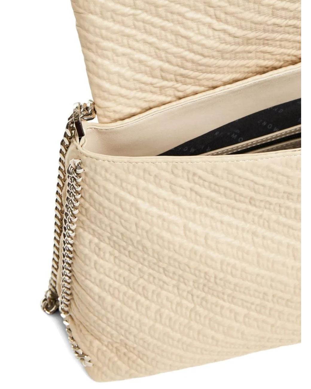 John Richmond Natural Chain Detail Shoulder Bag