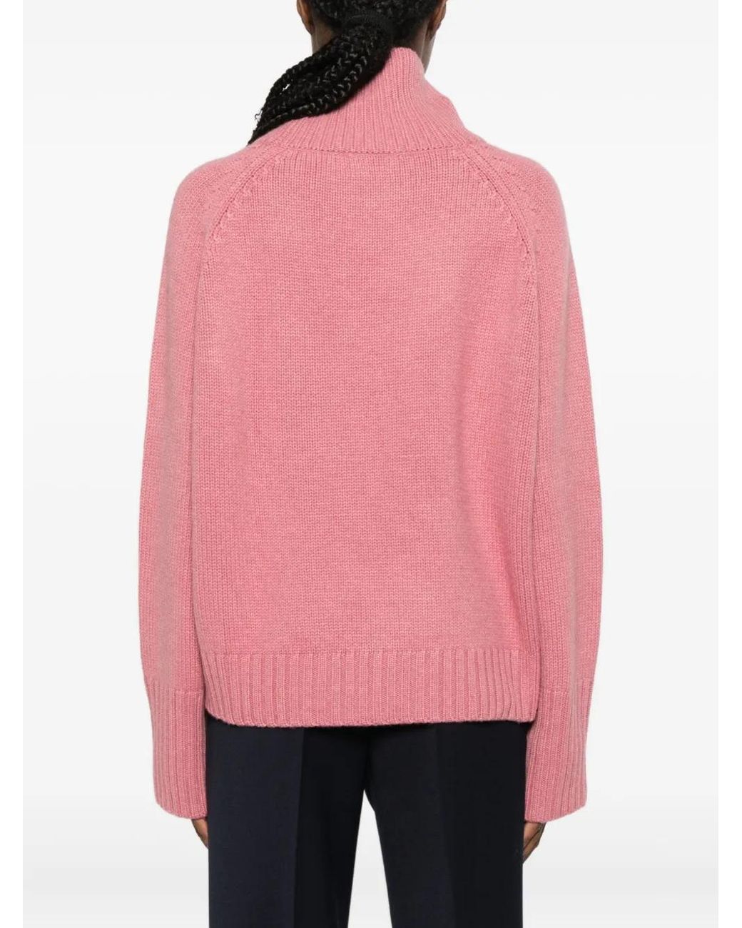 Be You Pink Raglan-Sleeve Sweater
