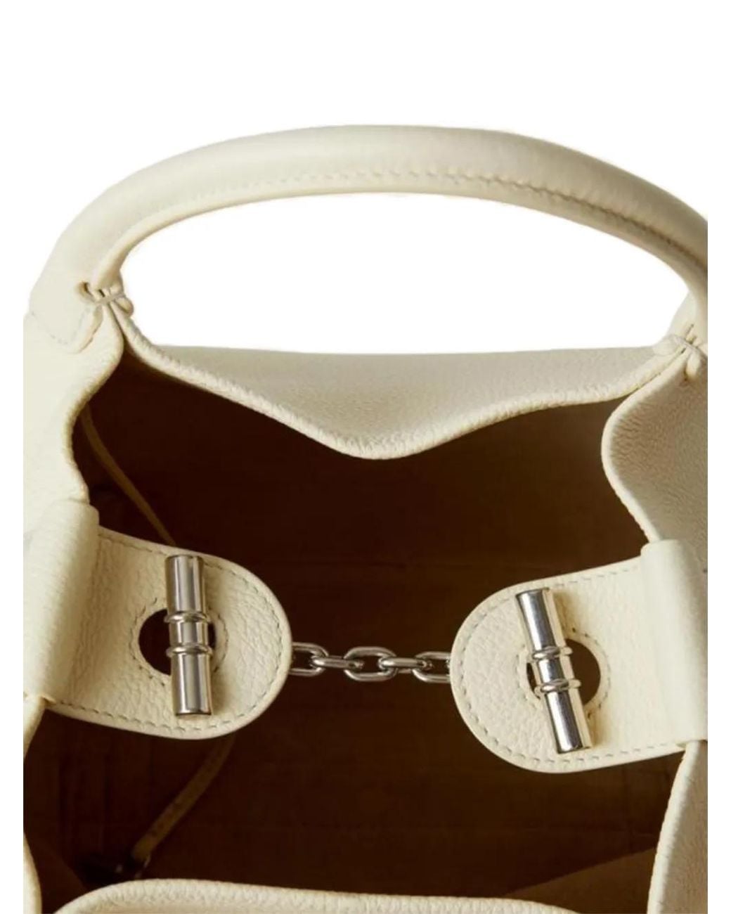 Loro Piana White Bale Tote Bag