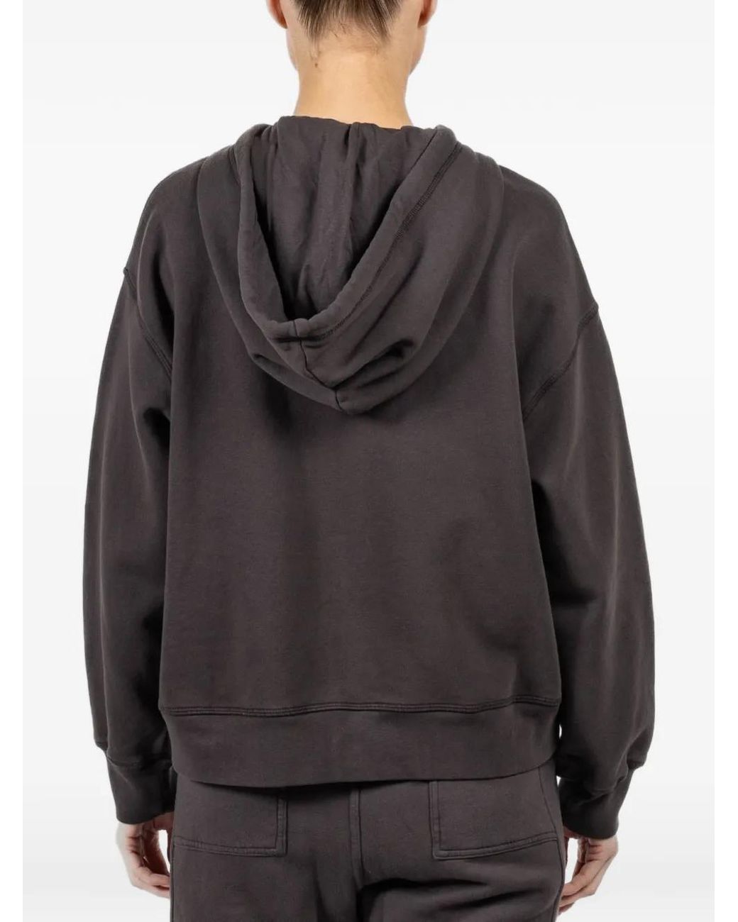 Xirena Gray Zip-Up Hoodie