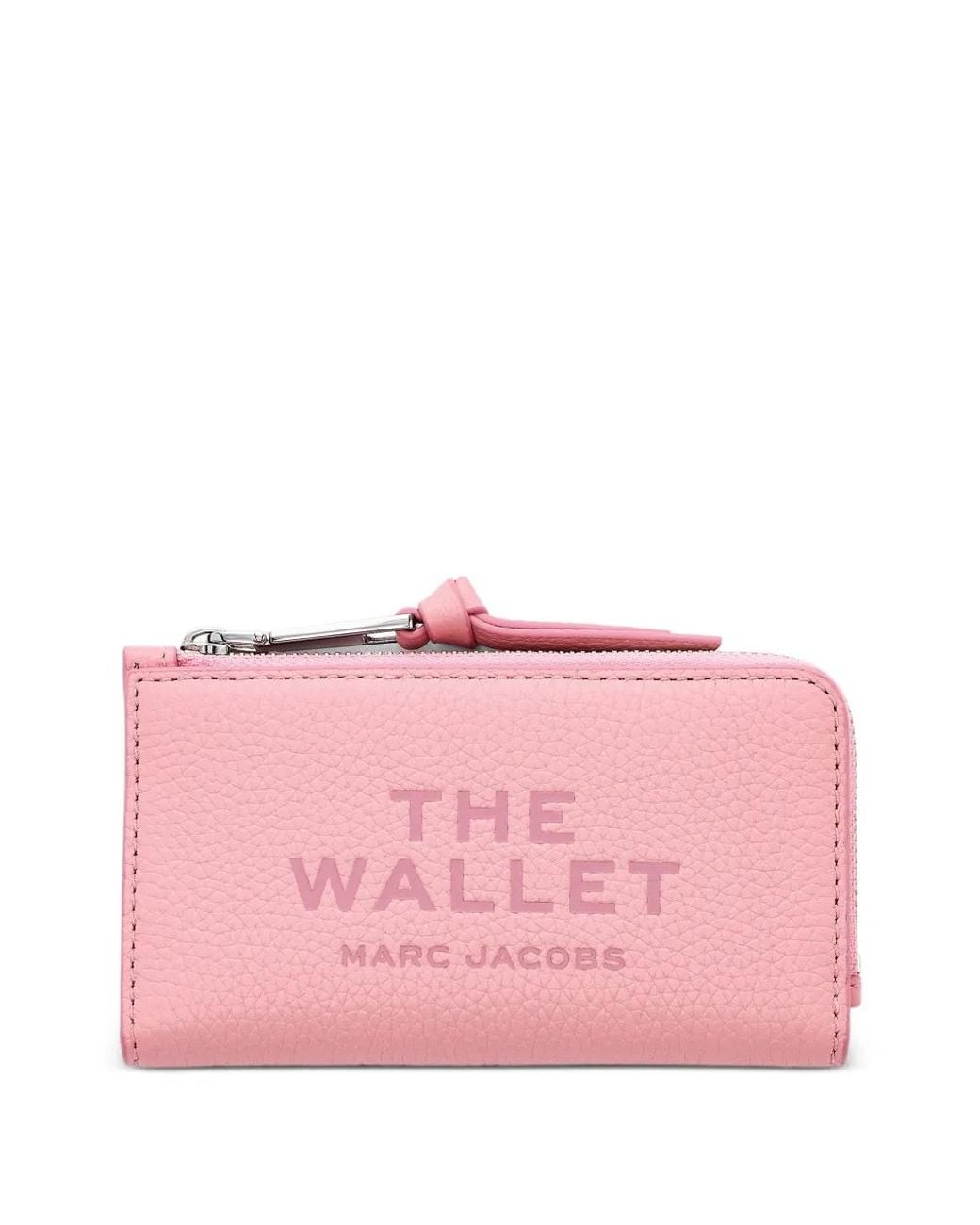 Marc Jacobs Pink The Leather Slim Wallet