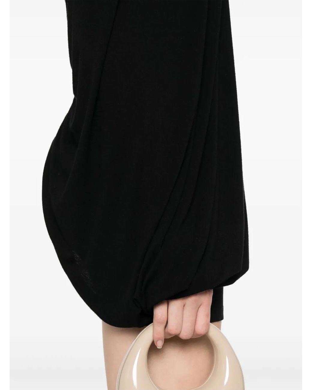 MANURI Black Lillies Dress